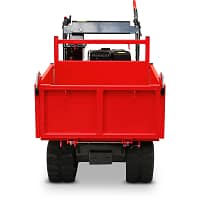 2.5 SCHORR Minidumper RR500DHKB2 PRO 500kg Kiste mit Kipphydraulik und Mitfahrplattform 9,2 PS Motor Raupendumper