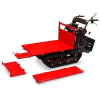 3.2 (1) SCHORR Minidumper RR500DHKB2 PRO 500kg Kiste mit Kipphydraulik und Mitfahrplattform 9,2 PS Motor Raupendumper