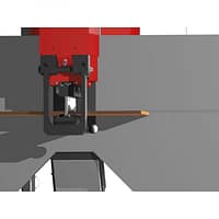 ERKO HG200 Schneiden HG205 Bild 1 ERKO HG200 Stromschienen-Biege- und Schneidgerät