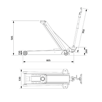 Unbenannt1-36 AC HYDRAULIC A/S Hydraulischer Rangierheber DK100Q