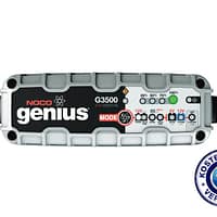 g3500-versandfrei-jpg Noco Genius G3500 EU Batterie-Ladegerät 6V/ 12V 3,5A für Blei- und Lithium-Akkus bis 120Ah mit Krokodilklemmen und Kabelschuhen