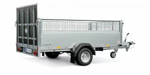 s-l960 Kippanhänger Stema MUT1300 – Gitteraufsatz, für Auto- und Motorradtransport, 100 km/h