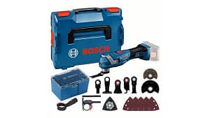 Bosch-Professional-GOP-18V-34-06018G2002-Akku-Multifunktionswerkzeug-ohne-Akku-ohne-Ladegeraet-mit-Zubehoer-inkl.-Koffer Bosch Professional GOP 18V-34 Akku-Multifunktionswerkzeug ohne Akku, ohne Ladegerät, mit Zubehör, inkl. Koffer