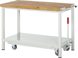 05_8000-6-127B4F.12_1920x1920 RAU Werkbank rot - Breite 100 cm - Tiefe 70 cm - Höhe 88 cm - Buche-Massiv Arbeitsplatte 40 mm