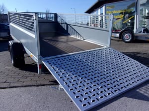 s-l960-5 Kippanhänger Stema MUT1300 – Gitteraufsatz, für Auto- und Motorradtransport, 100 km/h