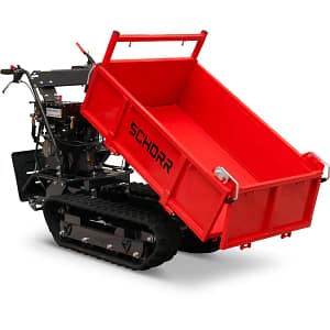 1.8 SCHORR Minidumper RR500DHKB2 PRO 500kg Kiste mit Kipphydraulik und Mitfahrplattform 9,2 PS Motor Raupendumper