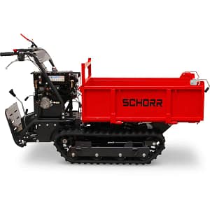 2.0 SCHORR Minidumper RR500DHKB2 PRO 500kg Kiste mit Kipphydraulik und Mitfahrplattform 9,2 PS Motor Raupendumper
