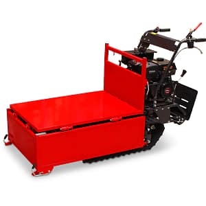 3.1 SCHORR Minidumper RR500DHKB2 PRO 500kg Kiste mit Kipphydraulik und Mitfahrplattform 9,2 PS Motor Raupendumper