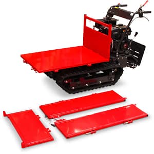 3.3 SCHORR Minidumper RR500DHKB2 PRO 500kg Kiste mit Kipphydraulik und Mitfahrplattform 9,2 PS Motor Raupendumper