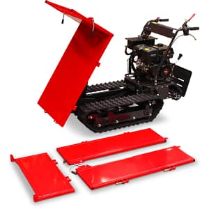 3.4 SCHORR Minidumper RR500DHKB2 PRO 500kg Kiste mit Kipphydraulik und Mitfahrplattform 9,2 PS Motor Raupendumper